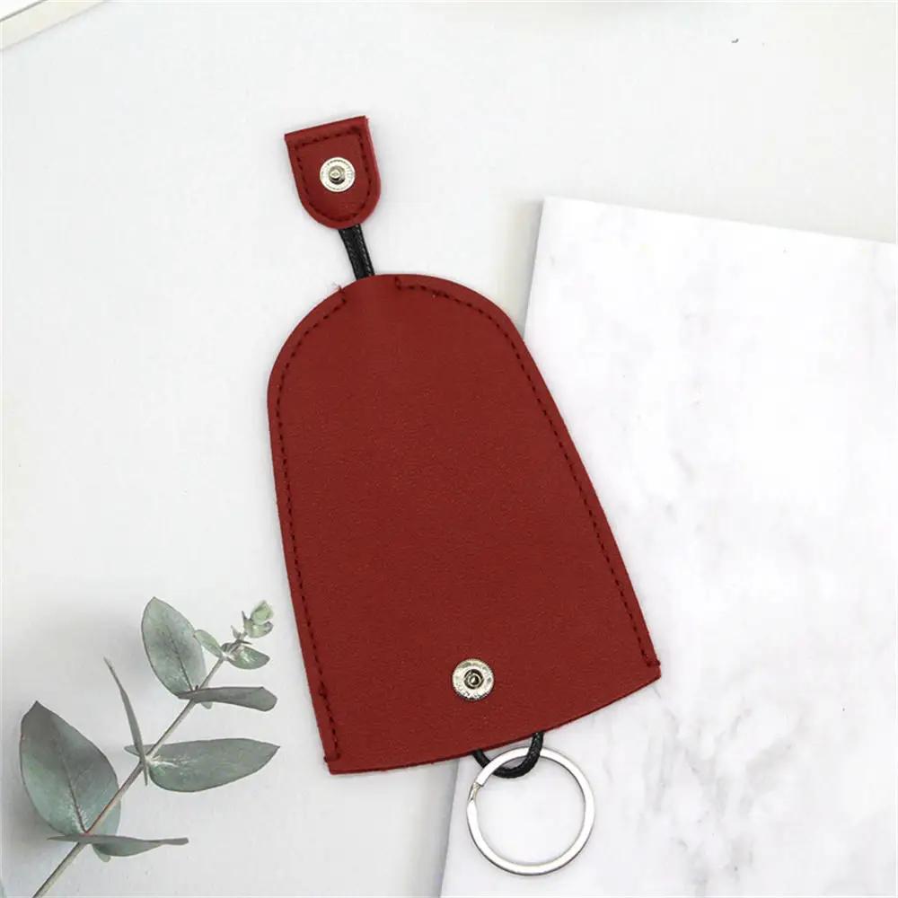 Portable Waterproof Car Key Bag Auto Universal Solid Color PU Leather Case Zipper Multi-function Coin Purse Key Protective Cover