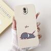 För Samsung Galaxy J3 J5 J7 2017 Sött Mönster Kanin Tecknad Fodral För Samsung J5Pro J7Pro J3 Pro 2017 Mjukt Silikon Telefonfodral
