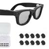 Intelligent Glasses Light Blocking Cover 12Pcs LED for Smart Glasses, Camera Protective Blackout Shield, Accessories Shield Covers