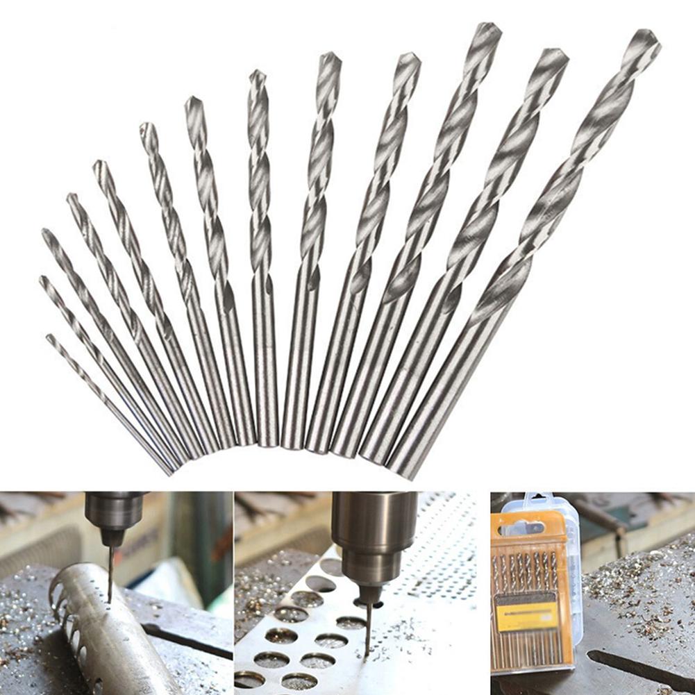 Bohrer-Set 1,5-6,5 mm HSS Lochschneider Bohren Silber