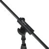 GATOR Frameworks GFW-MIC-2010 Boom Type Microphone Stand with US (58") & EU (38") Screw Thread Compatibility [Cable Holder and Adapter Included]
