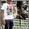 James Baldwin T-shirt Melanin Panafrican Pride Black History Month Size S-2XL