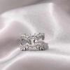 Korean Luxury Zirconia Multi-Layer Openable Women's Ring