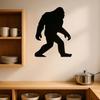 3D Metal Gorilla Wall Art, Jungle Themed Decor for Kids Room, Bar, Lounge, Handmade Iron Sculpture, Wildlife Animal Ornament
