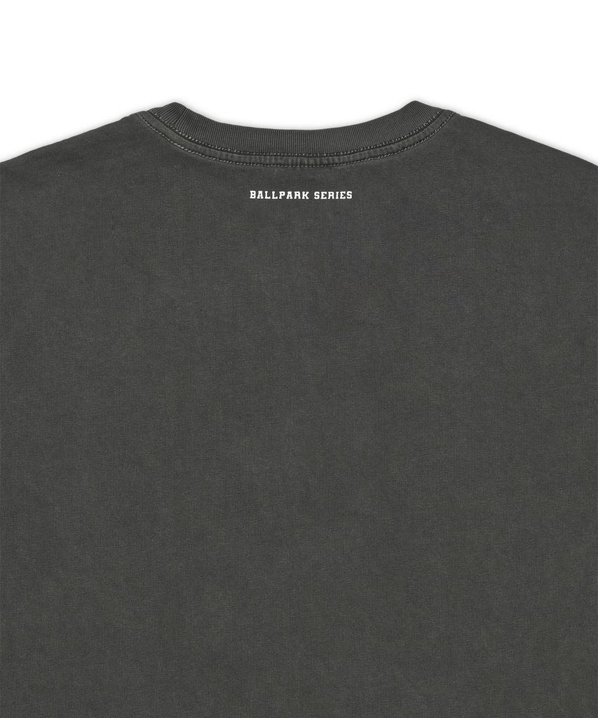 Hangugyaguwiwonhoe Mss X Kbo Ballpark Short Sleeve T-Shirt Charcoal Gray [Seoul Lg Twins]