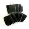 Disposable Nonwoven Eye Masks, Blindfolds, Set of 10, Individually Wrapped, Black