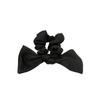 "Korean Satin Bow Headband - Elegant French-Inspired Hair Accessory"