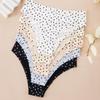 Women's Seamless Printed Thong: Sexy Ice Silk, Light & Thin Triangle Briefs