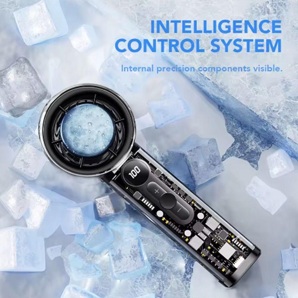 Semiconductor Refrigeration High-speed Electric Fan USB Rechargeable Outdoor Small Fan  Outdoor