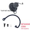 1X Fuel Tank Cap Cover Cable Line Rope Ring Car Part for Fiat 500 Grande Punto Bravo Doblo Durable Replacement Accessory Fuel Tank Caps3