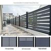 WPC Wood-Plastic Outdoor Fence: Durable, Anti-Corrosion Windbreak & Partition for Courtyard and Villa. 