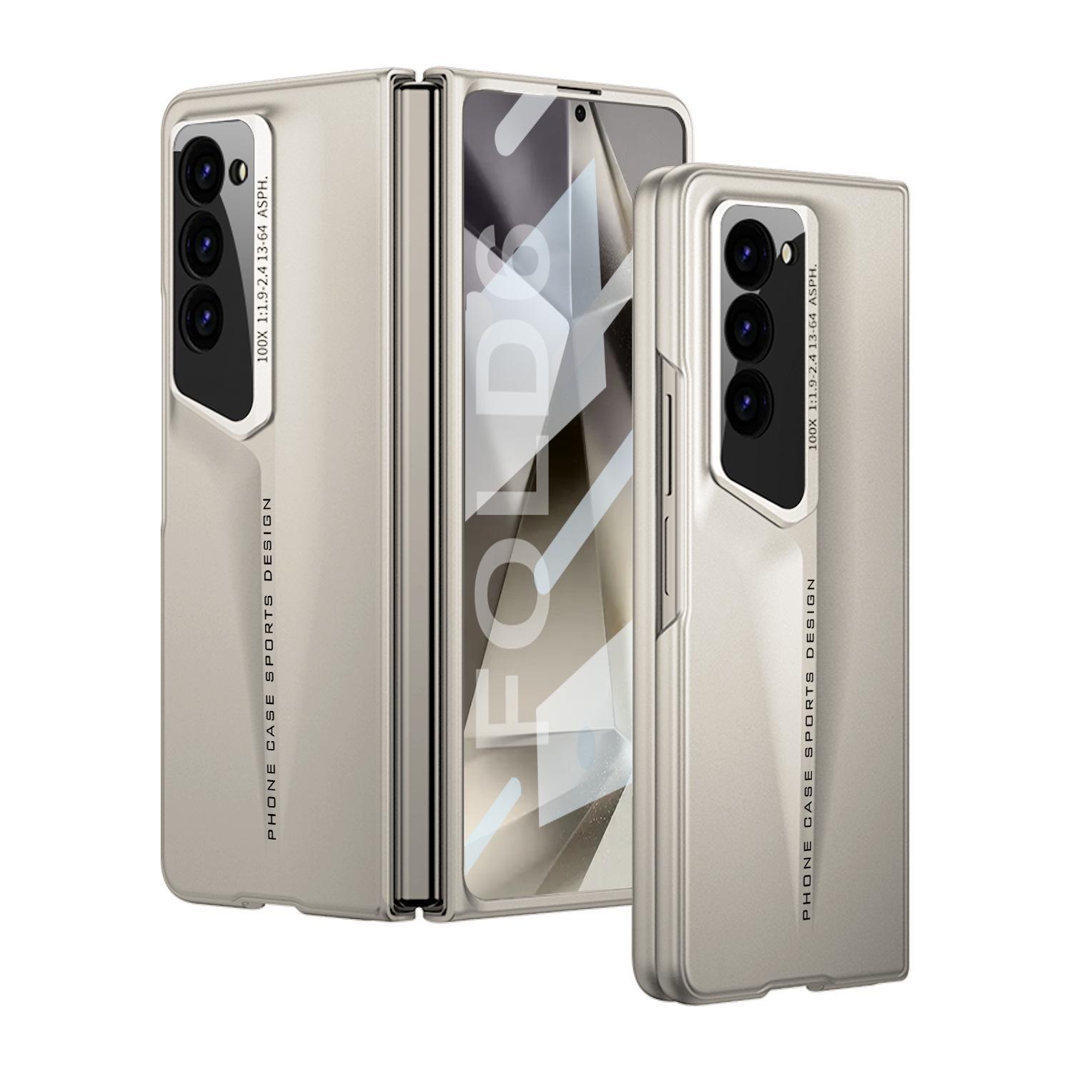 Ultra-Thin Frosted Hard Case with Screen Protector for Samsung Z Fold 6 SM-Fold6