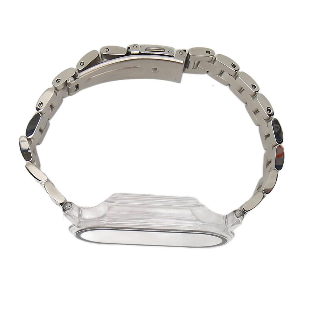 Watch Wristband Easy Adjust Full   Stainless Steel Replacement Strap for   Band 7