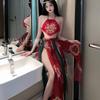Erotic Underwear, Sexy Ancient-style Hanfu, Exotic Style Uniform, Seductive Role-playing Pajama Set 8414