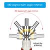 Professional 14 in 1 Ratchet Screwdriver Set, with Precise Interchangeable Bit Suitable for Household Maintenance Tasks