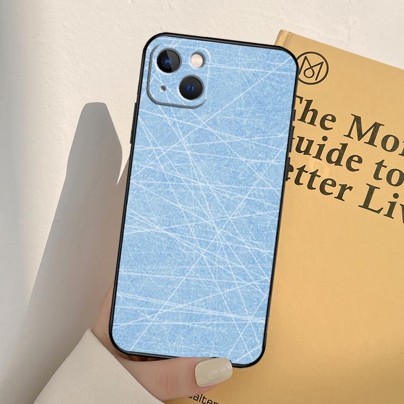 Ice Hockey Rink Sport Phone Case For iPhone 17 16 15 14 13 12 11 Pro Max mini XR 16e 15 16 Plus 17 Air Full Cover