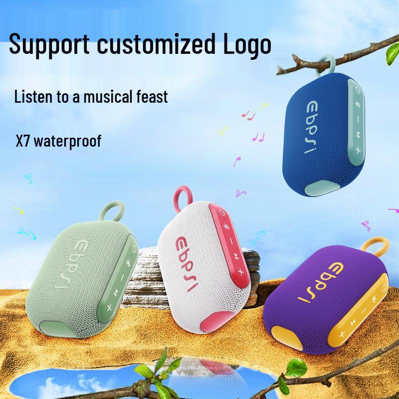 X7 Waterproof 4G Bluetooth Mini Speaker with Subwoofer for Outdoor Use
