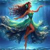 Disney 5D Diamond Painting Dancing Princesses Cross Stitch Mosaic Kit Home Decoration Wall Sticker DIY Handmade Gift