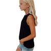 Girls  Kids Summer Crewneck Sleeveless Shirts Tank Tops