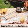 Premium Bbq Sausage Turning Tongs Durable Heat-resistant Hot Dog Flipper Tool