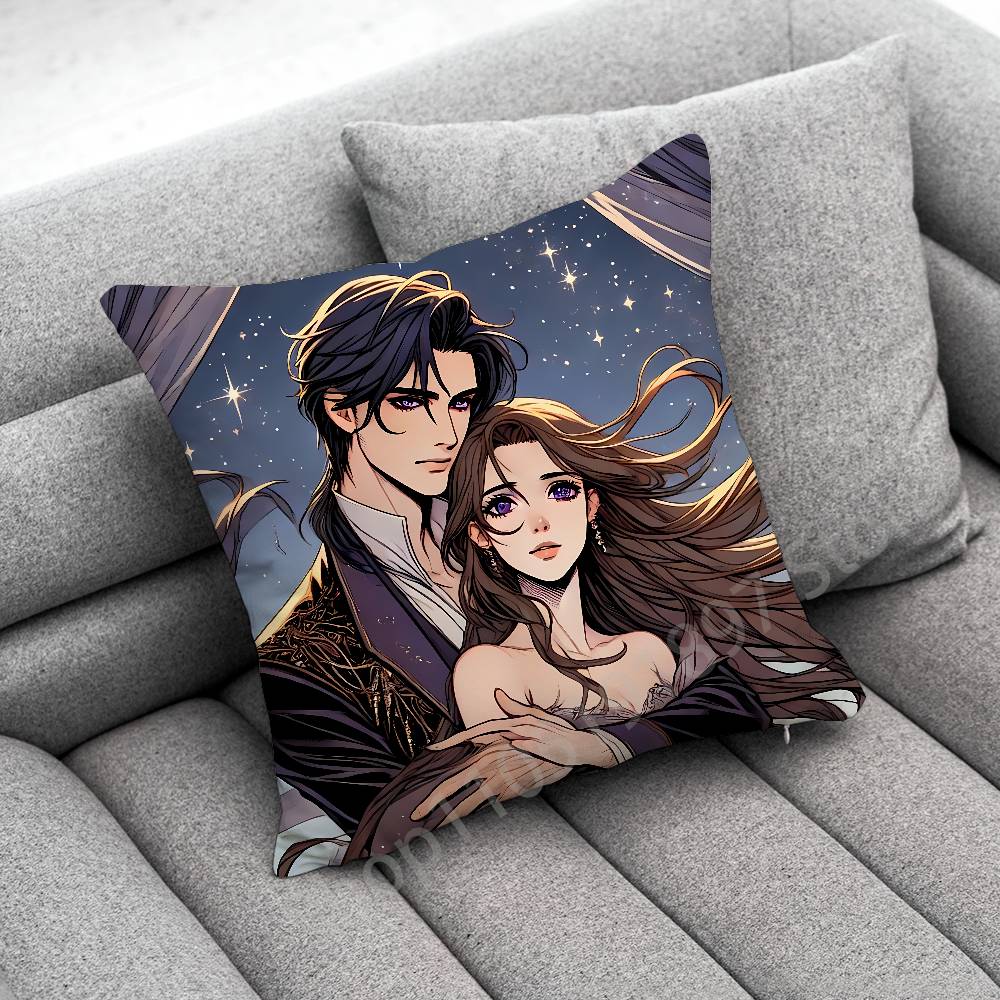Acotar A Court of Mist and Fury Throw Pillow Case For 50x50cm 40x40cm 55x55cm 45x45cm 30x30cm Square Bedroom Pillowcase Cover