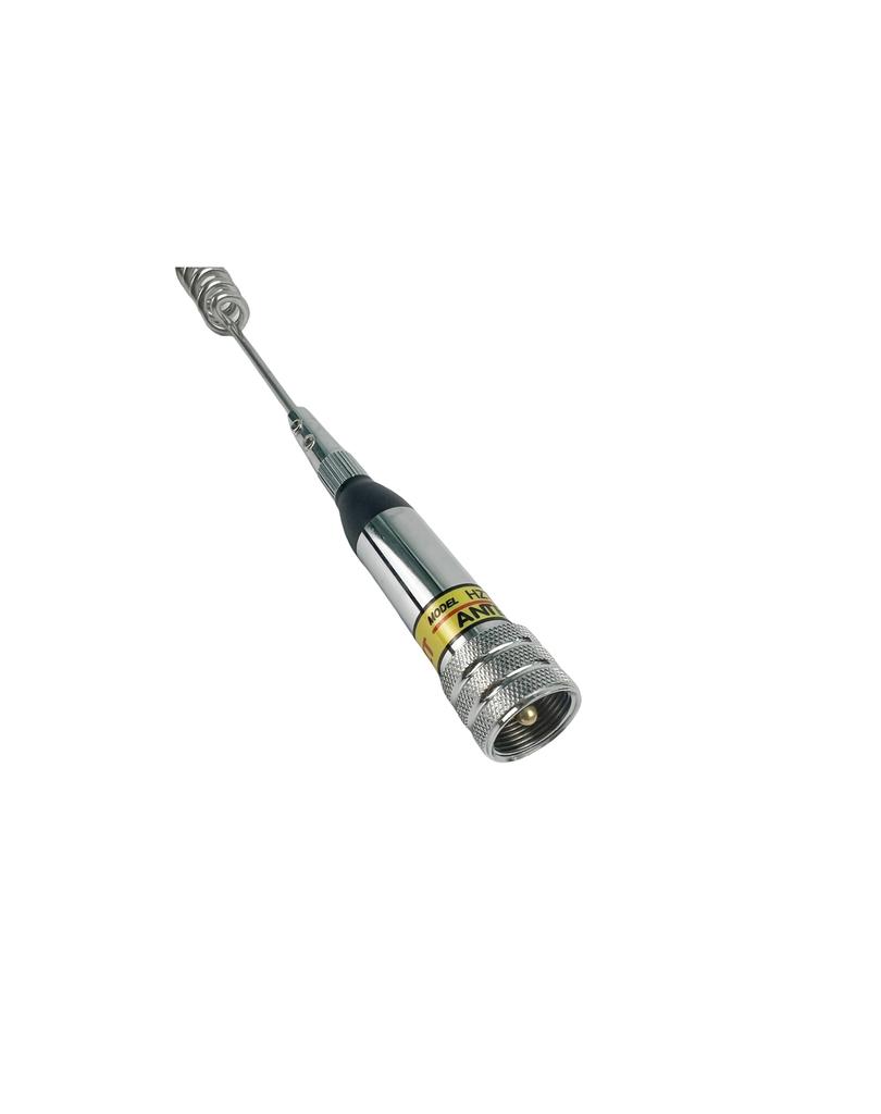 High Gain TSM-1317 VHF/UHF Dual Band Car Radio Antenna Long Ran Steel Whip Antenna Factory Direct