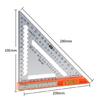 Rafter Square with Level Carpenter Square Triangle Square Square Ruler Layout