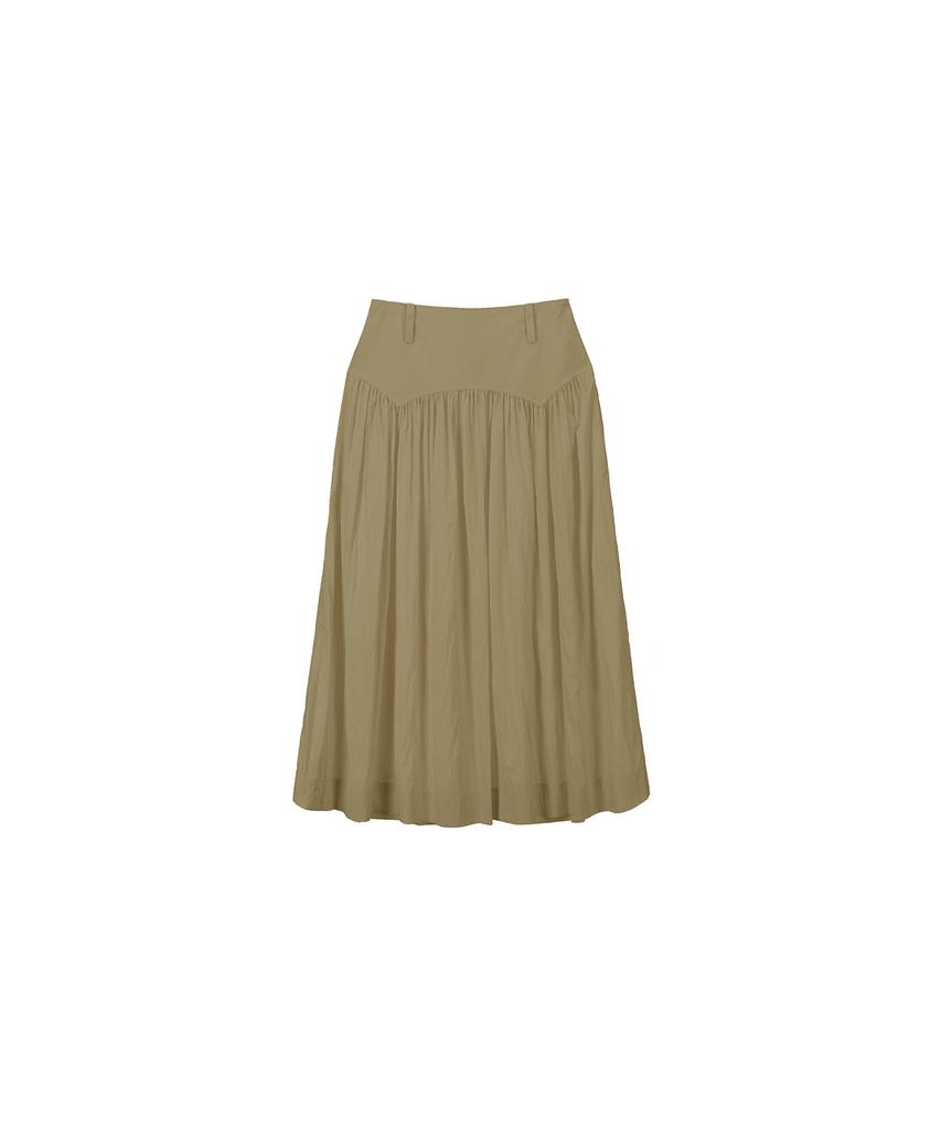 RENEJ Windy Flare Long Skirt
