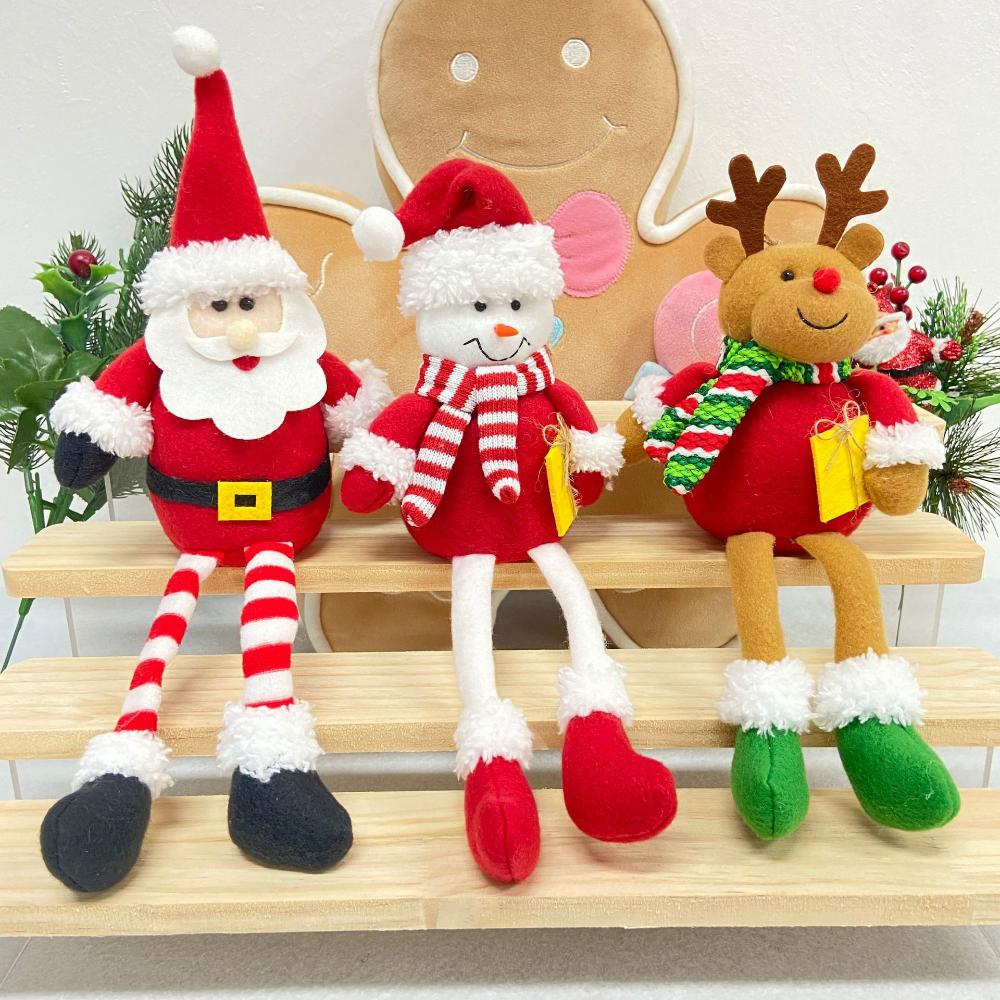 New cross-border Santa Claus snowman reindeer pendant creative Christmas tree decoration Christmas decoration supplies