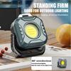 Type-C Rechargeable Charging COB Flashlight 60mm Lighting Lamp Portable Mini LED Working Light