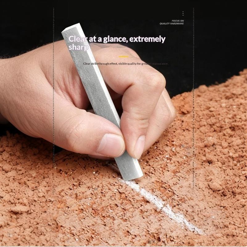 Slate Marker Pencil Soft Natural Mineral Talc Strips Easy Erasable Pen for Metal Cutting Scribing Hardware Processing Use