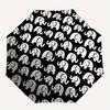 1pc Elephant Pattern Automatic Open/Close Umbrella with Windproof, Functional Design, 8-Rib Sturdy Canopy