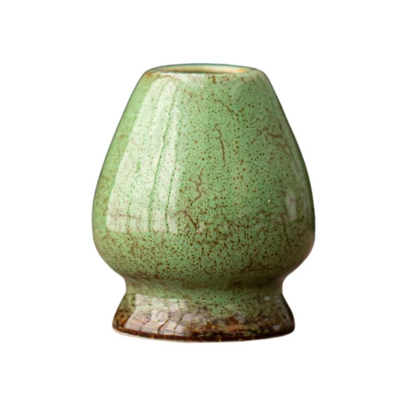 1PCS Ceramic Matcha Green Tea Chasen Holder Stand Bowl Bamboo Whisk Grinder Brushes Tea Tools Holder Tea Accessories Teaware