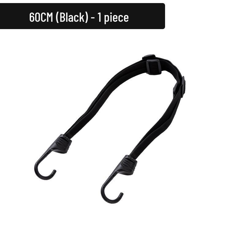 Motorcycle Tie-Down Rope, Helmet Strap, Elastic Band, Bundling Rope for Bicycles and E-Vehicles