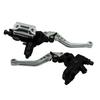 Motorcycle Brake Clutch Master Cylinder Reservoir Levers 7/8"