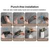 Wall Mounted Bathroom Storage Rack Creative Lotion Dispenser Holder  Bathroom Supplies