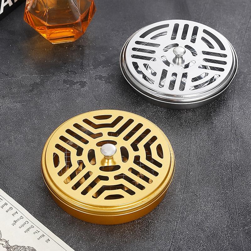 Stainless Steel Mosquito Coil Anti Mosquito Holder Mosquitoes Repellent Portable Rack for Home Bedroom Living Room