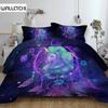Dreamcatcher Duvet Cover Set Galaxy Quilt Cover Bohemian Mandala Bedclothes 3-Piece Color Nebula Soft Bedding Home Textiles