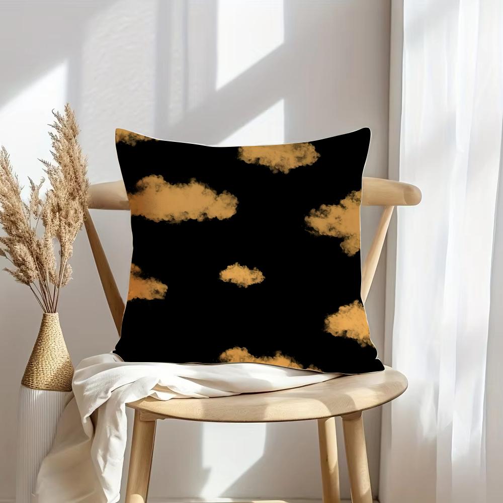 Fashion Clouds Cushion Cover Soft Plush Throw Pillow Cover | Double-Sided Decorative Cushion Case | Sofa Bedroom Home Decor