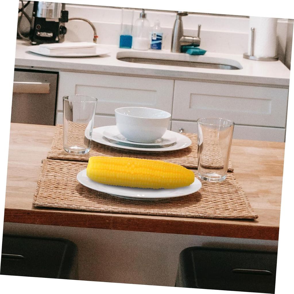 Garneck Simulation Corn Faux Plants Fall Decorations for Home Water Table Decorative Realistic Vegetable Artificial Vegetable Fake Ornament PVC