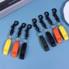 2er-Pack Outdoor-Überlebspfeife mit praktischem Haken für Camping und Wandern Vorsichtsmaßnahmen