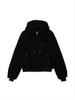 [Matinkim] Logo Point Fleece Hoody Jumper