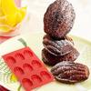 Cavities Silicone Madeleine Cake Mold Shell Cake Biscuit Cookies Mould Home Kitchen Non-sticky Easy To Release Baking Molds