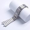 Watchband 21mm 26mm Men Women Full Stainless Steel Bracelet For AP ROYAL OAK 15400 26331 15500 Watch Strap Folding Buckle
