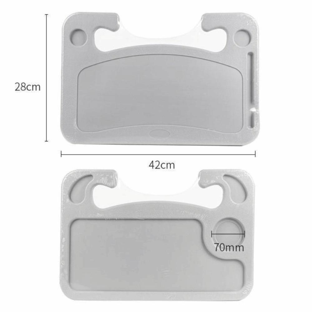 ABS Car Laptop Desk Easy To Install Work Surface Car Dining Table Mount Bracket Large Size Steering Wheel Table for Car Interior