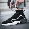 Fashion Spring New Men Running Shoes Non Slip Fashion Sneakers Breathable Mesh Soft Sole Casual Athletic Walking Shoes Large Size 39-48