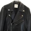 UNITED TOKYO Sheepskin Leather Double riders jacket 1 black Men's Used