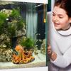 Aquarium Landscaping Octopus Decoration Tank Cute Sea Animal Decor Octopus Aquarium Landscaping Accessories For Freshwater Or