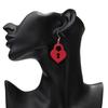 New Valentine's Day Sweet Acrylic Earring for Women Girls Creative Lock Key Heart Drop Earrings 2026 Fashion Jewelry Gifts