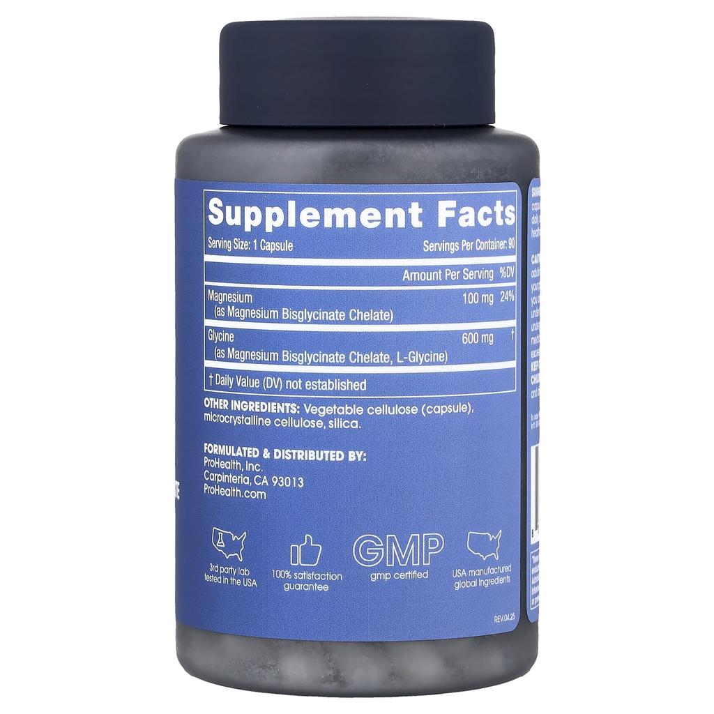 ProHealth Longevity Magnesiumglycinat, 90 Kapseln